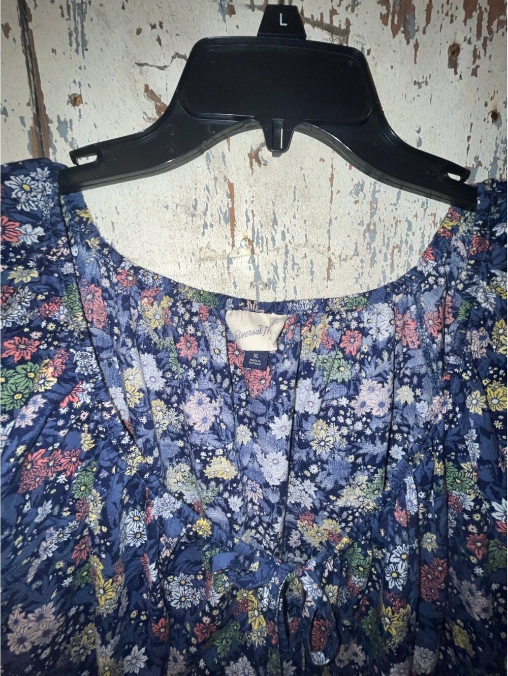 Universal Thread mini dress size XL blue floral